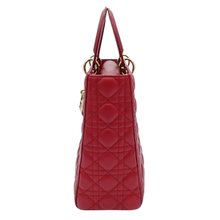 DIOR | Cannage Quilted Large Lady Dior Tote Bag