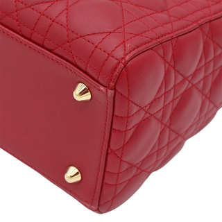 DIOR | Cannage Quilted Large Lady Dior Tote Bag
