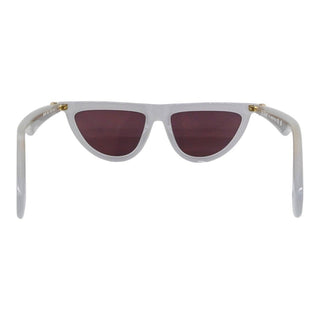 off white | Jasper White Translucent Cat Eye Sunglasses