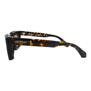 Tortoiseshell Rectangular Clip-On Sunglasses