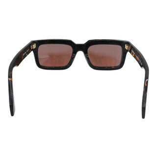 Tortoiseshell Rectangular Clip-On Sunglasses