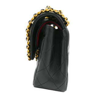 CHANEL | Caged Classic Black Double Flap Bag