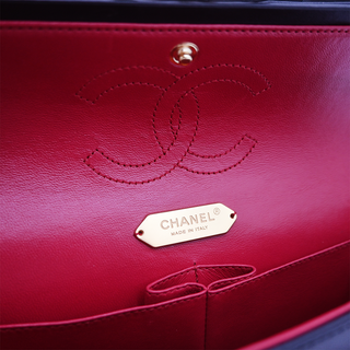 CHANEL | Caged Classic Black Double Flap Bag