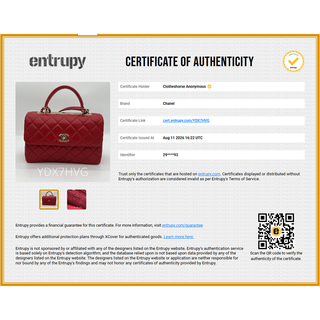 Red Medium Trendy CC Flap Bag