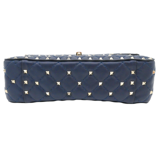 Rockstud Spike Quilted Chain Shoulder Bag