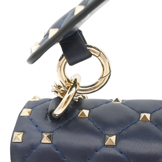 Rockstud Spike Quilted Chain Shoulder Bag