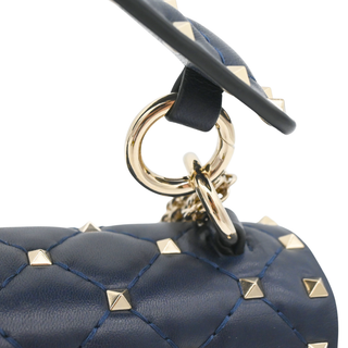 Rockstud Spike Quilted Chain Shoulder Bag