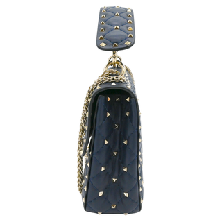 Rockstud Spike Quilted Chain Shoulder Bag