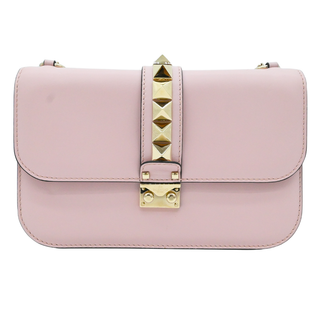 Glam Lock Rockstud Chain Shoulder Bag