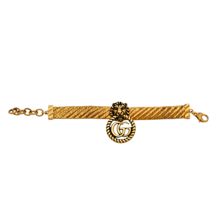 GUCCI | GG Lion Head Bracelet