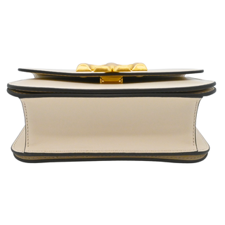 TORY BURCH | Eleanor Ivory Leather Logo Convbertible Bag