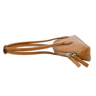 MARGESHERWOOD | Bessette Tan Leather Shoulder Bag