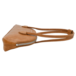 MARGESHERWOOD | Bessette Tan Leather Shoulder Bag