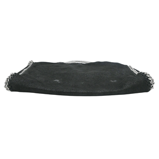 STELLA MCCARTNEY | Black Vegan Suede Falabella Shoulder Bag