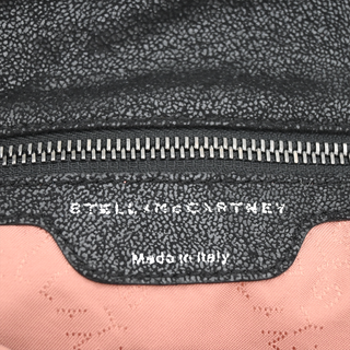 STELLA MCCARTNEY | Black Vegan Suede Falabella Shoulder Bag
