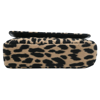VERSACE | Leopard Print Quilted Shoulder Bag