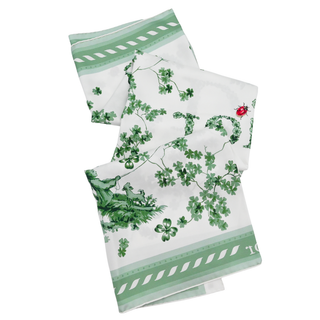 DIOR | Toile de Jouy Clover Square Silk Scarf