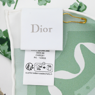 DIOR | Toile de Jouy Clover Square Silk Scarf