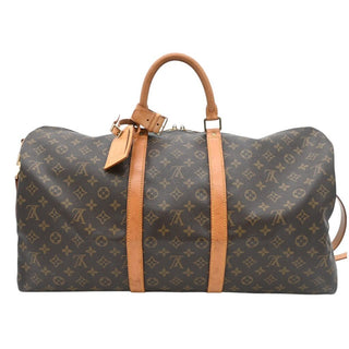 Monogram Keepall Bandouliere 55 Travel Duffel Bag