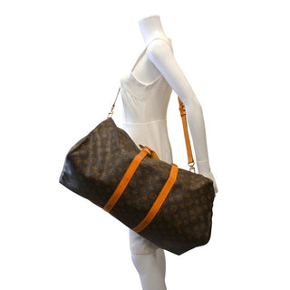 Monogram Keepall Bandouliere 55 Travel Duffel Bag