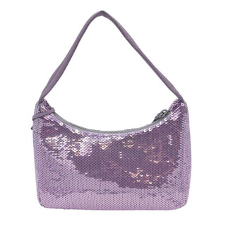 PRADA | Re-Edition Purple Sequin Mini Top Handle Bag