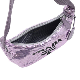 PRADA | Re-Edition Purple Sequin Mini Top Handle Bag