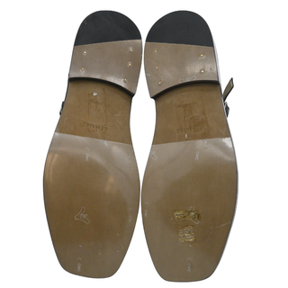 LEMAIRE | Black Leather Square Toe Mary Jane Flats