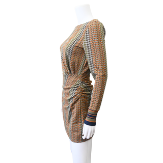 RAMY BROOK | Wheller Geometric Striped Mini Dress