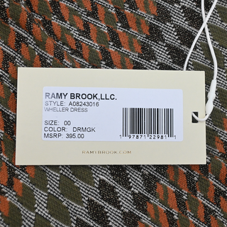 RAMY BROOK | Wheller Geometric Striped Mini Dress