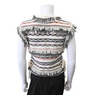 MARIE OLIVER | Desmond Fringed Popover Top