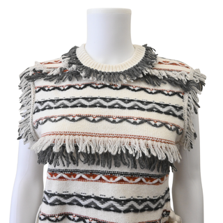 MARIE OLIVER | Desmond Fringed Popover Top