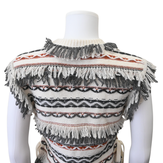 MARIE OLIVER | Desmond Fringed Popover Top
