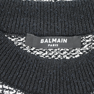BALMAIN | Tweed Check Crop Top