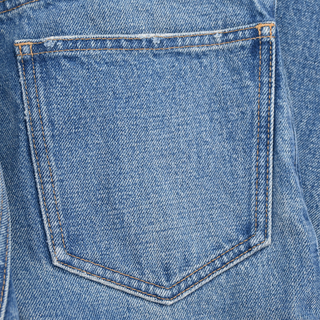 CELINE | Blue Denim Wide Leg Jeans