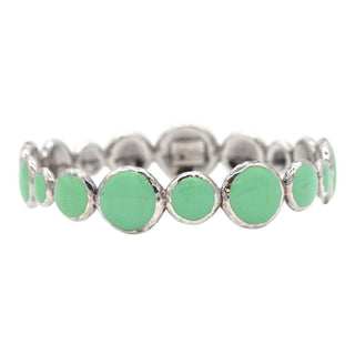 Lollipop Sterling Silver Enamel Bangle