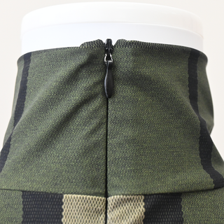 Emery Check Stretch Nylon Top