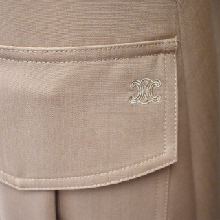 Sand Wool Mini Shirt Dress