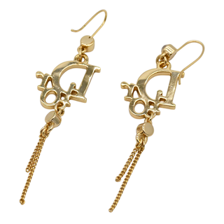 Crystal 'Dior' Drop Earrings