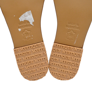 Calgary Blue Denim Crystal Embellished Sandals