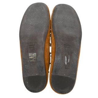 Milly Embellished Whipstitched Suede Loafers
