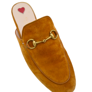 Princetown Horsebit Suede Mule Loafers