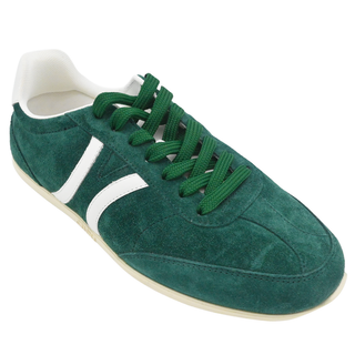 Jogger Green Suede Low-Top Sneakers
