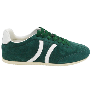 Jogger Green Suede Low-Top Sneakers