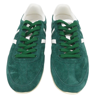 Jogger Green Suede Low-Top Sneakers