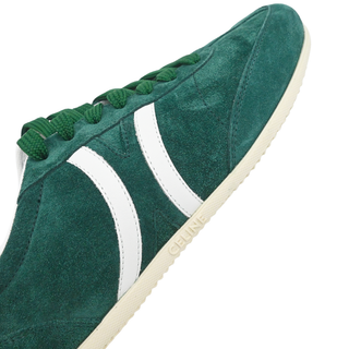 Jogger Green Suede Low-Top Sneakers