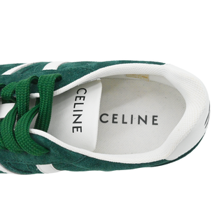 Jogger Green Suede Low-Top Sneakers