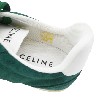 Jogger Green Suede Low-Top Sneakers