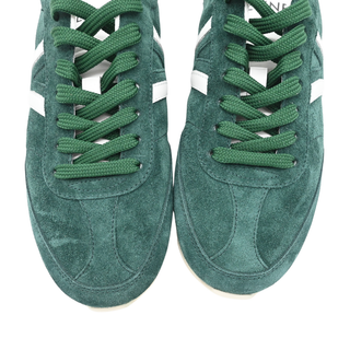 Jogger Green Suede Low-Top Sneakers