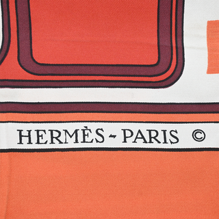 Les Coupés Silk Scarf by Françoise de La Perrière