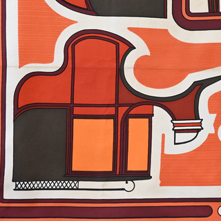 Les Coupés Silk Scarf by Françoise de La Perrière